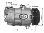 FC2297 Compressor, air conditioning 64526905643 64529158038 3R41045010 BMW 1998-